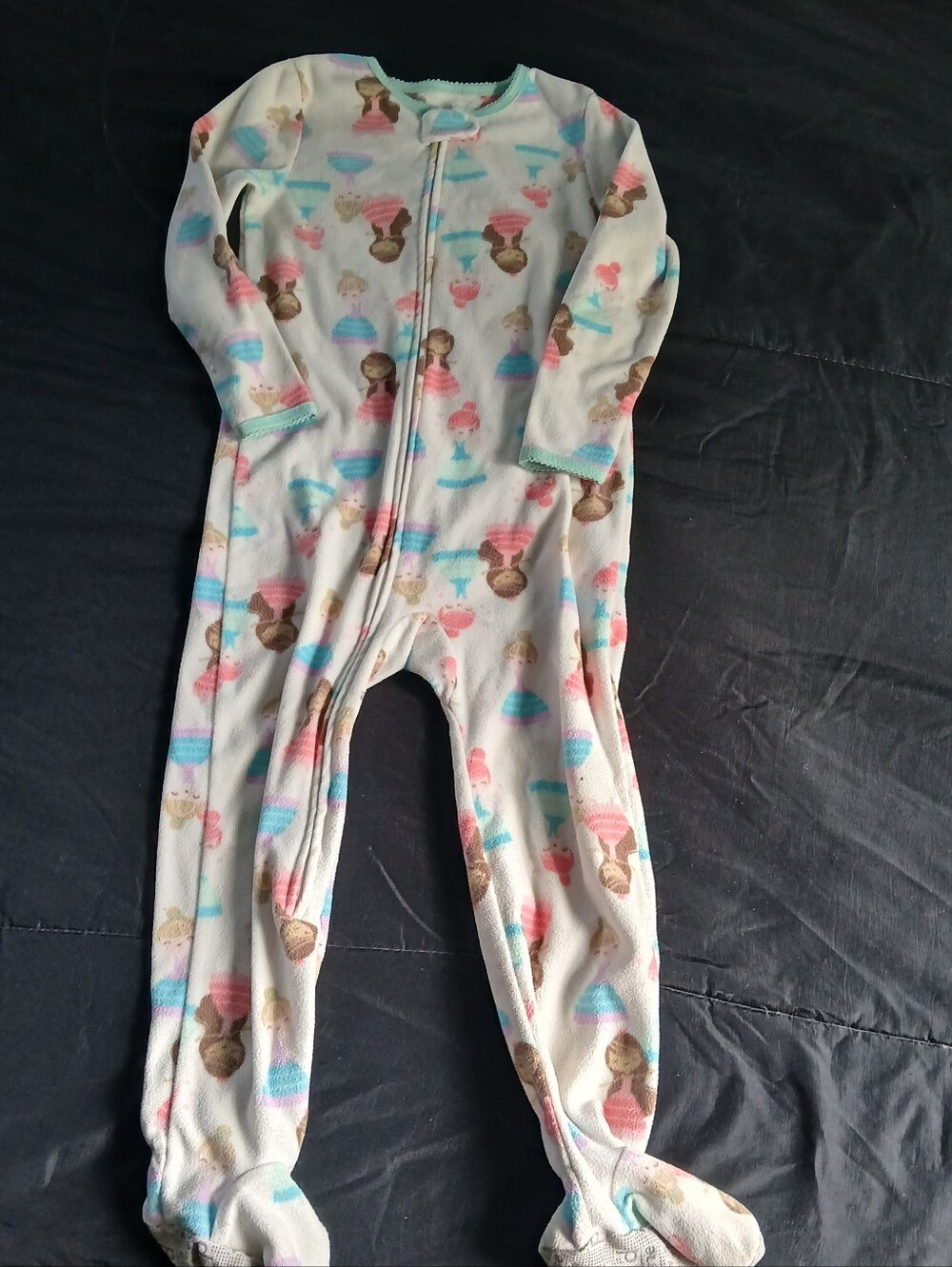 Carter's Child of Mine 5T girls fleece onesie
